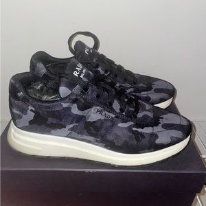 COPY - COPY - Prada: Calzature Uomo/ Nylon Camoufla 9.5